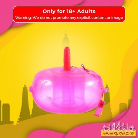 Inflatable Cushion Sit Stick Vibrator Bondage Chair BDSM-019