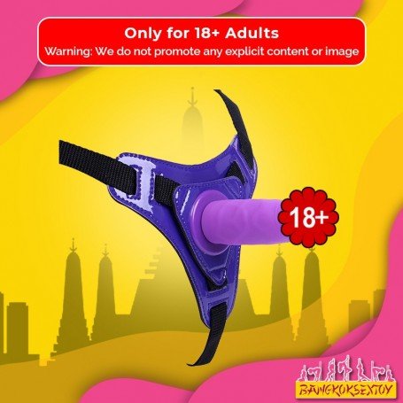 Ultra Elastic Harness Lesbian Strapon Dildo SO-019