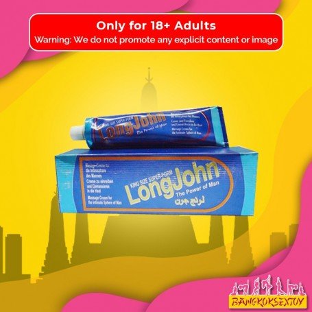 Long John Penis Enlargement Cream- The Power of Man PEC-003