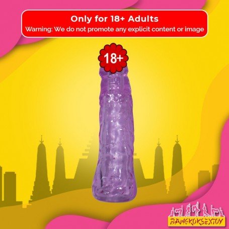Outstretched Delay Crystal Penis Sleeve PES-015