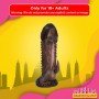 Ultra Flexible soft cock sleeve penis extender PES-017