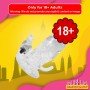 Triple Pleasure Vibrating Rabbit Penis Sleeve PES-028