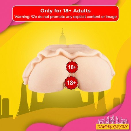 Artificial Silicone Mini skirt Ass & Vagina Masturbator BAV-018