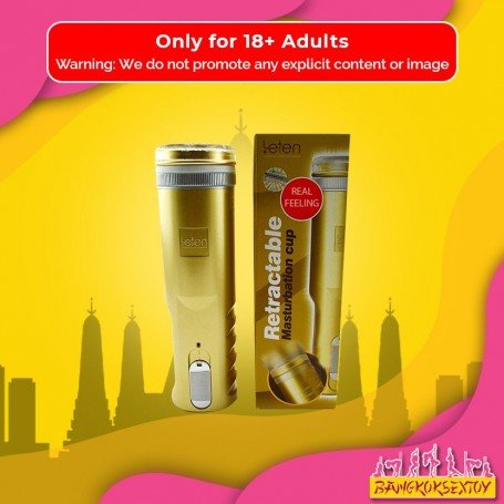 LETEN Retractable Masturbation Cup FM-037