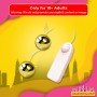 Multi Speed Golden Ben Wa Vibrating Balls Anal Vaginal BV-013