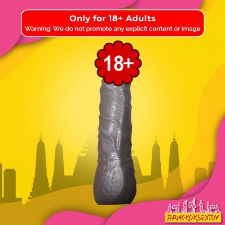 Sex Flesh Silver Realistic Non Vibrator RSNV-022