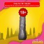 Sex Flesh Silver Realistic Non Vibrator RSNV-022