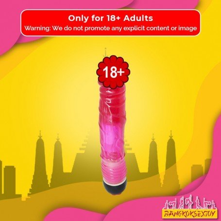 Long Tough Jelly Realistic Vibrator RSV-024