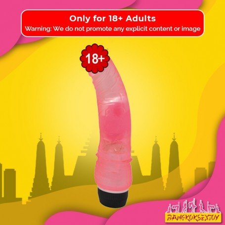 Ultra Slim Flexidick with vibrating Jelly RSV-035