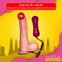 Sex Flesh MultiSpeed Maddox Realistic Vibrator with SuctionV5 RSV-051