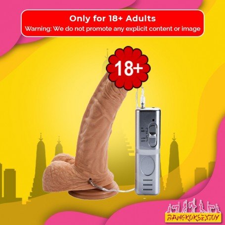 Realistic Vibrator with Suction Cup 7 Inch RSV-076